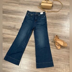 J. Crew Dark Blue Flare Jeans